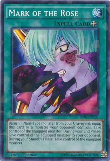 Mark of the Rose Shatterfoil Battle Pack 3: Monster League Yu-Gi-Oh! card