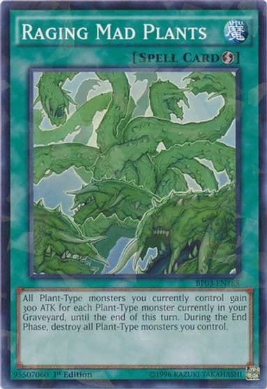 Raging Mad Plants Shatterfoil Battle Pack 3: Monster League Yu-Gi-Oh! card
