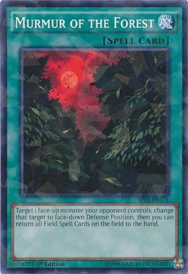 Murmur of the Forest Shatterfoil Battle Pack 3: Monster League Yu-Gi-Oh! card