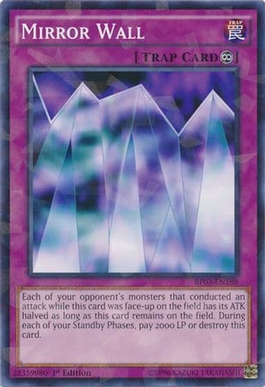 Mirror Wall Shatterfoil Battle Pack 3: Monster League Yu-Gi-Oh! card