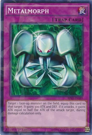 Metalmorph Shatterfoil Battle Pack 3: Monster League Yu-Gi-Oh! card