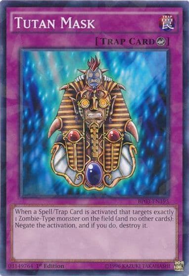Tutan Mask Shatterfoil Battle Pack 3: Monster League Yu-Gi-Oh! card
