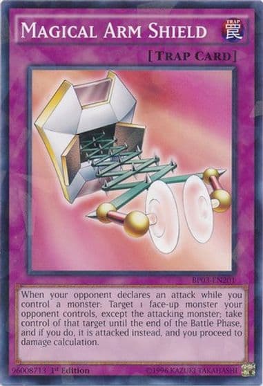 Magical Arm Shield Shatterfoil Battle Pack 3: Monster League Yu-Gi-Oh! card