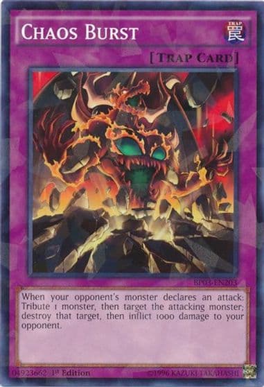 Chaos Burst Shatterfoil Battle Pack 3: Monster League Yu-Gi-Oh! card