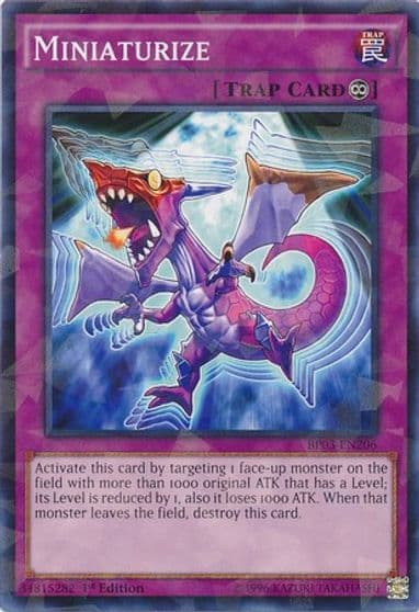 Miniaturize Shatterfoil Battle Pack 3: Monster League Yu-Gi-Oh! card