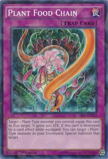 Plant Food Chain Shatterfoil Battle Pack 3: Monster League Yu-Gi-Oh! card
