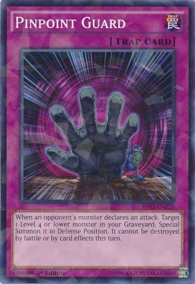 Pinpoint Guard Shatterfoil Battle Pack 3: Monster League Yu-Gi-Oh! card