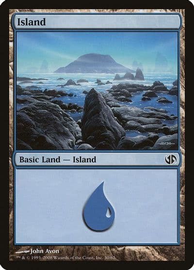 Island 30 Duel Decks: Jace vs. Chandra Magic card