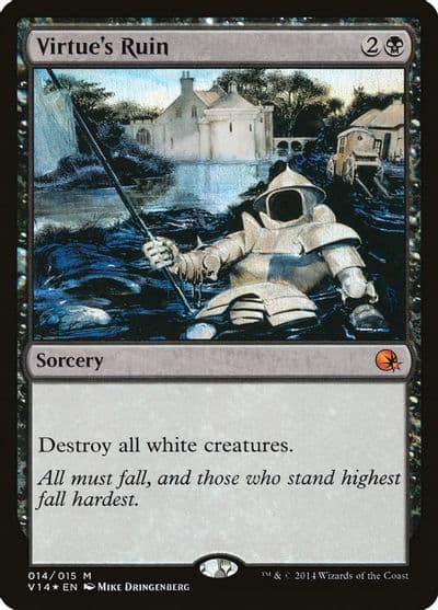 Virtues Ruin From the Vault: Annihilation Magic card