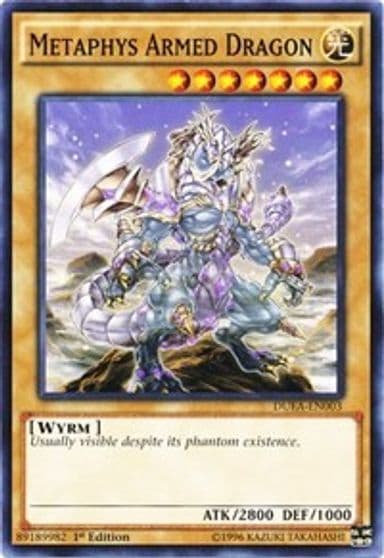 Metaphys Armed Dragon Duelist Alliance Yu-Gi-Oh! card