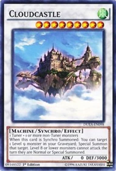 Cloudcastle Duelist Alliance Yu-Gi-Oh! card