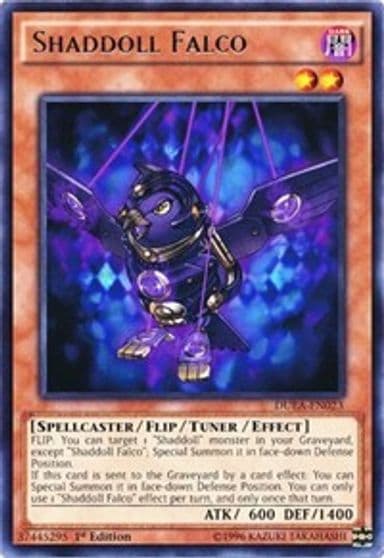 Shaddoll Falco Duelist Alliance Yu-Gi-Oh! card