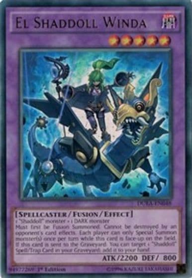 El Shaddoll Winda Duelist Alliance Yu-Gi-Oh! card