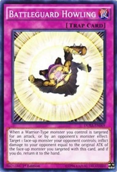 Battleguard Howling Duelist Alliance Yu-Gi-Oh! card