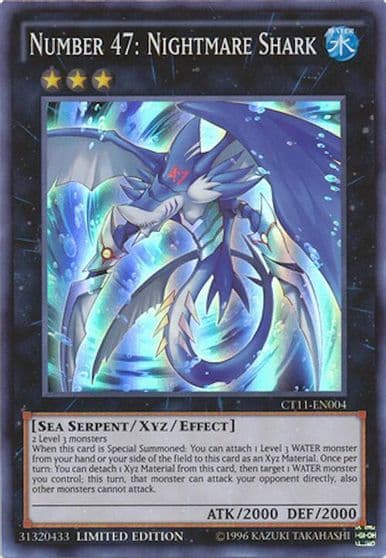 Number 47 Nightmare Shark 2014 Mega-Tins Yu-Gi-Oh! card