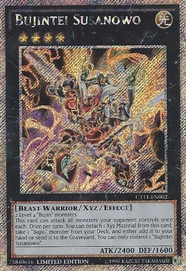 Bujintei Susanowo 2014 Mega-Tins Yu-Gi-Oh! card