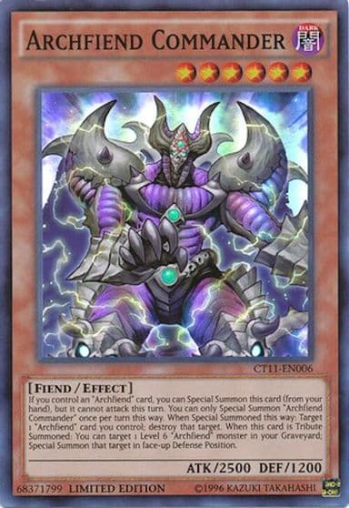 Archfiend Commander 2014 Mega-Tins Yu-Gi-Oh! card