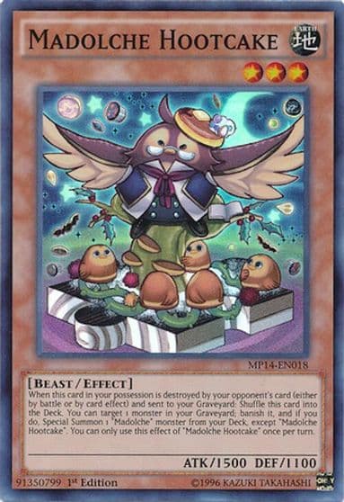 Madolche Hootcake 2014 Mega-Tins Mega Pack Yu-Gi-Oh! card