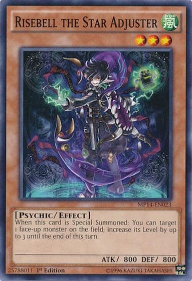 Risebell the Star Adjuster 2014 Mega-Tins Mega Pack Yu-Gi-Oh! card