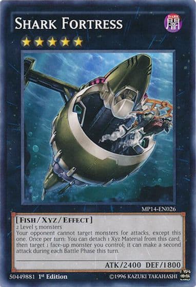 Shark Fortress 2014 Mega-Tins Mega Pack Yu-Gi-Oh! card
