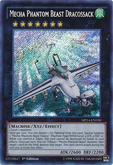 Mecha Phantom Beast Dracossack 2014 Mega-Tins Mega Pack Yu-Gi-Oh! card