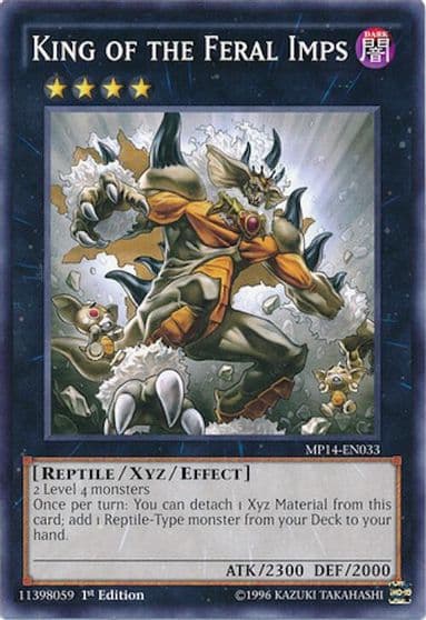 King of the Feral Imps 2014 Mega-Tins Mega Pack Yu-Gi-Oh! card