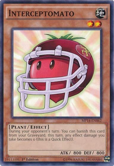Interceptomato 2014 Mega-Tins Mega Pack Yu-Gi-Oh! card