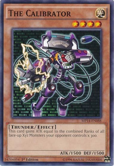 The Calibrator 2014 Mega-Tins Mega Pack Yu-Gi-Oh! card