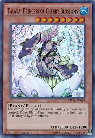 Talaya Princess of Cherry Blossoms 2014 Mega-Tins Mega Pack Yu-Gi-Oh! card