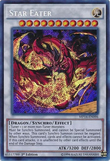 Star Eater 2014 Mega-Tins Mega Pack Yu-Gi-Oh! card