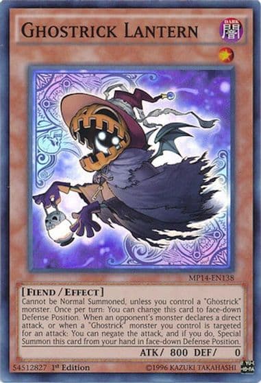 Ghostrick Lantern 2014 Mega-Tins Mega Pack Yu-Gi-Oh! card