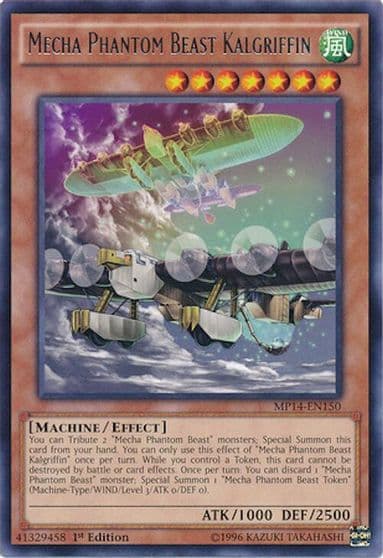 Mecha Phantom Beast Kalgriffin 2014 Mega-Tins Mega Pack Yu-Gi-Oh! card
