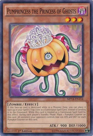 Pumprincess the Princess of Ghosts 2014 Mega-Tins Mega Pack Yu-Gi-Oh! card