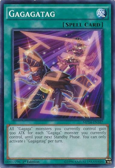 Gagagatag 2014 Mega-Tins Mega Pack Yu-Gi-Oh! card