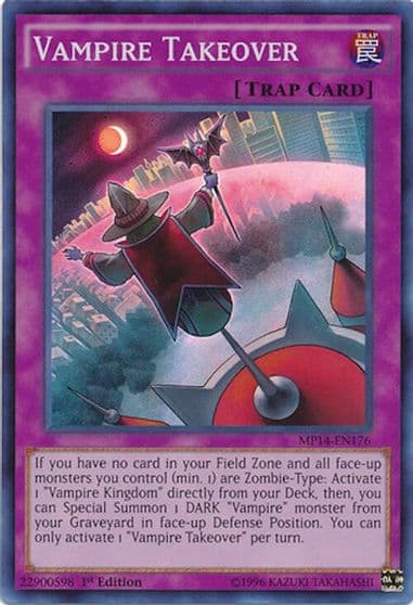 Vampire Takeover 2014 Mega-Tins Mega Pack Yu-Gi-Oh! card