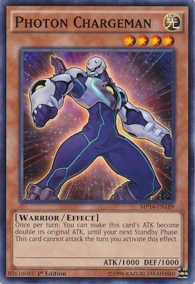 Photon Chargeman 2014 Mega-Tins Mega Pack Yu-Gi-Oh! card