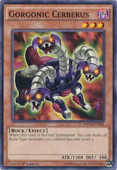 Gorgonic Cerberus 2014 Mega-Tins Mega Pack Yu-Gi-Oh! card