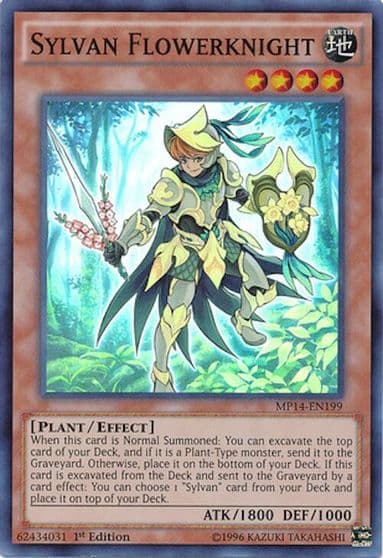 Sylvan Flowerknight 2014 Mega-Tins Mega Pack Yu-Gi-Oh! card