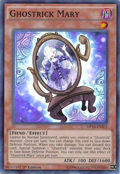 Ghostrick Mary 2014 Mega-Tins Mega Pack Yu-Gi-Oh! card