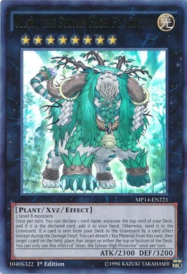 Alsei the Sylvan High Protector 2014 Mega-Tins Mega Pack Yu-Gi-Oh! card