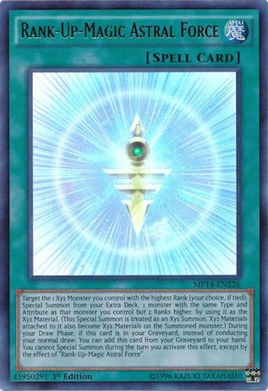 Rank Up Magic Astral Force 2014 Mega-Tins Mega Pack Yu-Gi-Oh! card