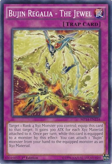 Bujin Regalia The Jewel 2014 Mega-Tins Mega Pack Yu-Gi-Oh! card
