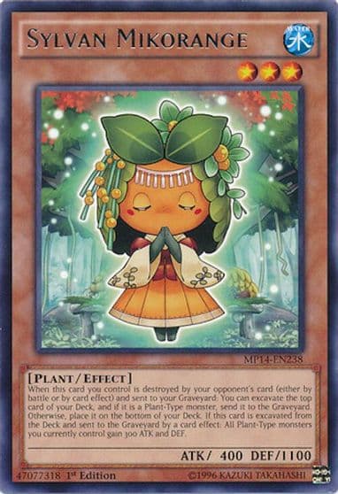 Sylvan Mikorange 2014 Mega-Tins Mega Pack Yu-Gi-Oh! card