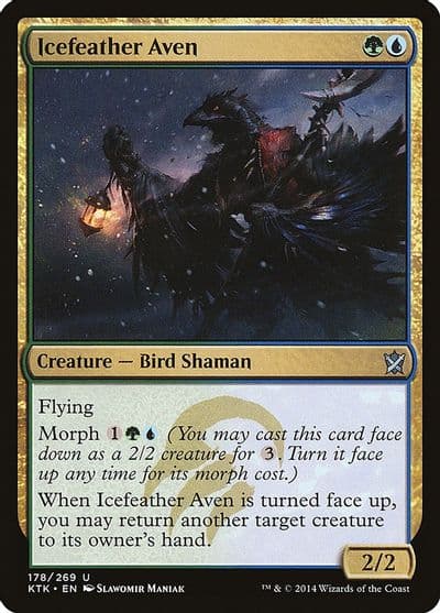 Icefeather Aven Khans of Tarkir Magic card
