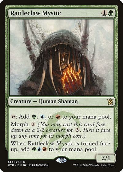 Rattleclaw Mystic Khans of Tarkir Magic card