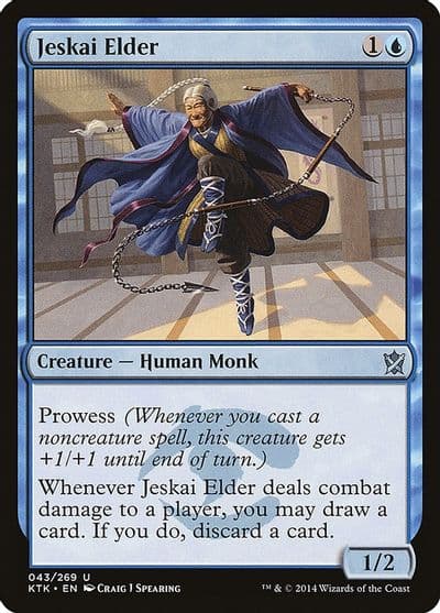 Jeskai Elder Khans of Tarkir Magic card