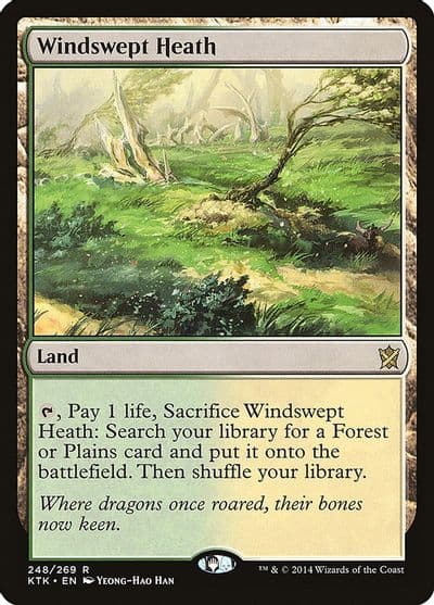Windswept Heath Khans of Tarkir Magic card