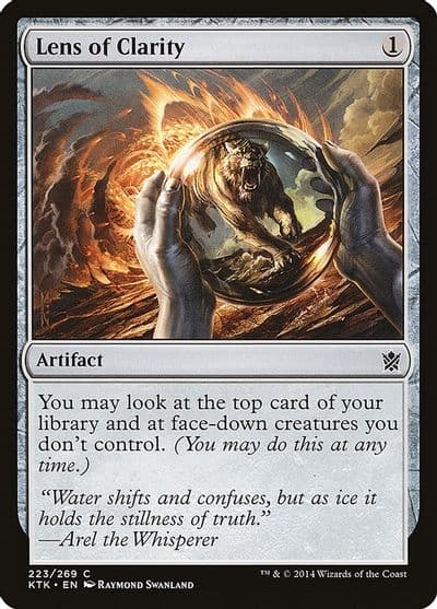 Lens of Clarity Khans of Tarkir Magic card