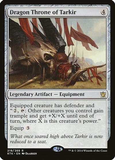 Dragon Throne of Tarkir Khans of Tarkir Magic card