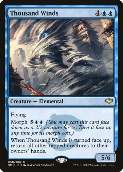 Thousand Winds Duel Decks: Speed vs. Cunning Magic card